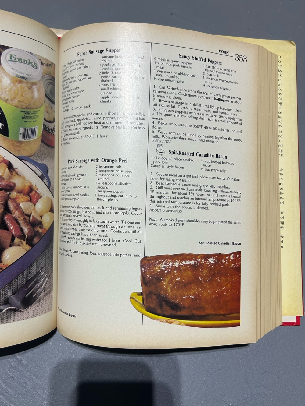 VINTAGE The Culinary Arts Institute Hard Cover Cookbook (Over 4,400 Recipes) - Picture 9 of 11